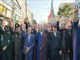 راهپیمایی مردم ولایتمدار و شهیدپرور شهرستان رباط کریم به شکرانه پیروزی مردم قهرمان غزه و جبهه مقاومت