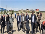 حضور فرماندار شهرستان رباط‌کریم در طرح پاک‌سازی صنعتی نصیرشهر به مناسبت هفته هوای پاک