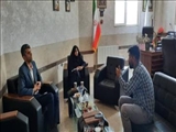 بازدید سرزده بخشدار مرکزی از روستا و دهیاری انجم آباد