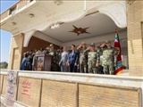 طنین حماسه پیش از سالروز فتح خرمشهر/ حضور فرماندار رباط‌کریم در صبحگاه یگان ۲۳ ارتش
