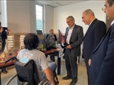بازدید مسئولین شهرستان رباط کریم از پایگاه اورژانس اجتماعی