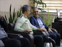 فرماندار رباط‌کریم در هفته نیروی انتظامی با تلاشگران امنیت دیدار کرد