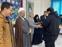 آیین «زنگ اهدای کتاب» و رونمایی از کتاب «نوشته‌ام که بخوانی» در دبیرستان استاد مطهری رباط‌کریم نواخته شد