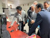 ررسی میدانی مسائل تولید در بازدید فرماندار رباط‌کریم از یقه