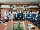 دیدار رئیس اداره فرهنگ و ارشاد اسلامی و جمعی از هنرمندان و مدیران انجمن های هنری ادبی شهرستان رباط کریم با فرمانده سپاه