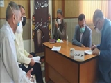 رسیدگی به درخواستهای شهروندان در میز خدمت فرمانداری رباط کریم