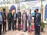 مراسم کلنگ زنی دومین ساختمان حوزه مقاومت بسیج در شهر پرند