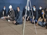 حضور فرماندار رباط کریم در مراسم عزاداری سید شهیدان/ برپایی مراسم حسینی با رعایت شیوه نامه های بهداشتی