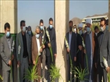 گلباران دو شهید گمنام دانشگاه آزاد پرند با حضور مسئولان به مناسبت آغاز هفته دولت