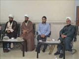نشست رئيس تبليغات اسلامي رباط کريم با رؤساي عقيدتي سياسي قرارگاه عملياتي لشگر23 تکاور ولايت و تيپ 223 نزاجا