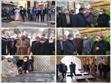 احترام فرماندار شهرستان رباط کریم به مقام شامخ شهدا