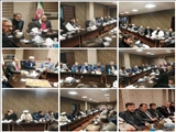 دیدار اعضای جبهه معتمدین انقلاب با فرماندار رباط کریم