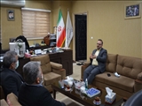 دیدار مدیر کل مسکن و شهرسازی استان تهران با فرماندار رباط‌کریم 
