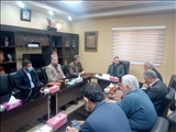  دیدار اعضای هیئت مدیره کانال  آب محمدیه با فرماندار شهرستان رباط کریم
