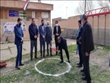 افتتاح پایش تصویری و کلنگ زنی چند پروژه در روستای شهرآباد  با حضور فرماندار