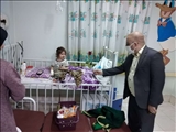 فرماندار رباط‌کریم اولین شروع کاری1401را  عیادت از بیماران آغاز کرد. 