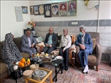 عید دیدنی فرماندار از منازل خانواده شهدا انجام گرفت 