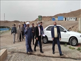 بازدید فرماندار از رودخانه شور ومکان تصفیه خانه فاظلاب شهری پرند 