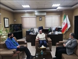 دیدار مدیر کل فرهنگ و ارشاد اسلامی با فرماندار رباط کریم 