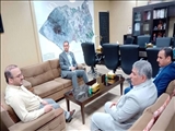 دیدار مدیر امور شعب بانک ملی شهرستانهای رباط‌کریم و بهارستان  با فرماندار رباط کریم