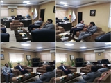 نشست دکتر امید احمدی فرماندار شهرستان رباط کریم با مدیران شرکت گراد