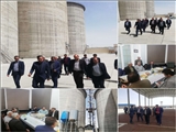 بازدید دکتر احمدی فرماندار  از سیلوی صدده هزار تنی گندم در شهرستان رباط‌کریم