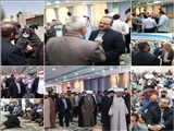 فرماندار شهرستان رباط کریم در نماز جمعه شهر رباط‌کریم شرکت کرد 