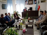به مناسبت هفته قوه قضائیه دکتر امید احمدی به همراه معاونین با مسؤلین قضایی شهرستان رباط‌کریم دیدار کرد