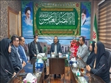 دیدار شهردار ، رییس و اعضای شورای اسلامی شهر رباط کریم  با فرماندار شهرستان رباط کریم 