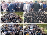 راهپیمایی مردم شهرستان رباط کریم در پی جنایت تروریست ها در شیراز