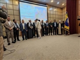  مراسم تقدیر از بسیجیان به مناسبت هفته بسیج در رباط‌کریم 