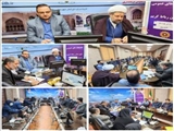 جلسه انجمن کتابخانه های شهرستان رباط‌کریم که با حضور فرماندار برگزار شد 