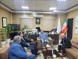 دیدار مدیرکل بنیاد شهید و امور ایثارگران شهرستانهای  استان تهران با فرماندار رباط کریم