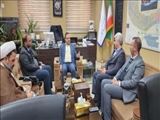 دیدار مدیرعامل آب وفاضلاب جنوب غربی استان تهران  با فرماندار شهرستان رباط کریم