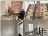 ساختمان آسیب دید ناشی از انفجاردر محله آبشناسان باسازی شد