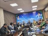 جلسه کمیته عمرانی شهرستان رباط کریم به ریاست  فرماندار و با حضور ادارات خدماتی وپیمانکاران برگزار شد