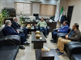 دیدار رئیس دانشگاه پیام نور شهرستان رباط کریم با فرماندار