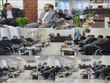 دیدار امید احمدی فرماندار شهرستان رباط کریم به همراه معاونین با دادستان عمومی و رئیس دادگستری شهرستان رباط کریم 