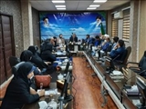 برگزاری جلسه ستاد صیانت از حقوق شهروندی و عفاف و حجاب شهرستان رباط کریم 