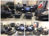 دیدار مدیر عامل آبفای جنوب غرب استان تهران با فرماندار رباط کریم 