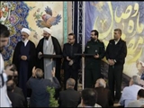 تقدیر از خانواده شهدا در نماز جمعه شهر پرند