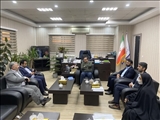 جلسه بررسی مشکلات مسکن روستای حسین آباد در فرمانداری رباط کریم 