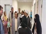 بازدید فرماندار شهرستان رباط کریم به‌ همراه امام جمعه از اردوی جهادی زير سايه خورشید 