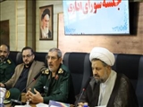 سردار ذوالقدر فرمانده سپاه سیدالشهدا علیه السلام استان تهران در نشست شورای اداری شهرستان رباط کریم: مردم ما مردم بسیار خوبی هستند ، قدر آنها را بدانیم