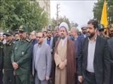 برگزاری راهپیمایی ۱۳ آبان در شهرستان رباط کریم 