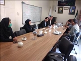 نشست تخصصی معاون سیاسی، انتظامی فرماندار با مسئولین بیمارستان فاطمه الزهرا(س) 