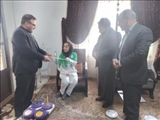 تجلیل از نائب قهرمان بازی های پاراآسیایی