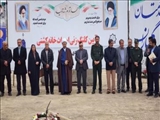 کلنگ زنی ۷ پروژه ورزشی و فرهنگی در رباط کریم 