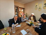 جلسه قرارگاه فصلی شهید دستغیب در راستای اقامه نماز در مدارس ، ادارات و شرکت ها برگزار شد