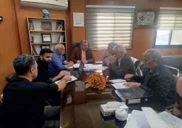 جلسه فنی بررسی پروژه تعریض زیرگذر راه‌آهن وهن‌آباد در رباط‌کریم